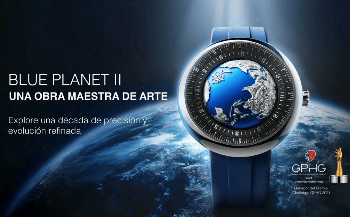 Campaña Blue Planet II de Ciga Design